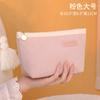 Bolsa de almacenamiento de cosméticos portátil de terciopelo cálido tamaño pequeño bolsa interior cambio pintalabios polvo compacto toalla para la regla bolsa de almacenamiento de cables de datos