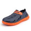 Sapatos de primavera e verão com buracos combinando cores da moda para casa e ao ar livre Sapatos de praia respiráveis e de viagem de dois usos sapatos casuais da moda
