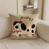 Almofada decorativa fofa de desenho animado para sala de estar, escritório, sofá de sala de estar de alta qualidade, almofada de cabeceira de quarto com enchimento, modelo novo