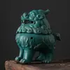 Li Li cerâmica incenso queimador artesanato incenso ornamentos backflow incenso queimador criativo casa incenso incenso maneira geração cabelo