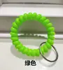 Baño de Sauna Natación Etiqueta Numérica Digital Pulsera Llavero Cable de Teléfono de Plástico Pulsera Elástica