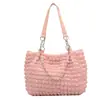 Bolso Puff Nube de Burbujas Bolso de Mujer 2025 Verano Nueva Moda Bolso de Hombro Plisado Gran Capacidad Bolso Tote de Axila