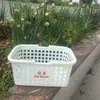 Cesta de Compras Satchel para Supermercado al por Mayor 2023 Cesta de Compras Cesta Cesta Gruesa Grande Cesta de Compras de Supermercado Marco de Plástico Agua