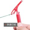 Extractor de Anzuelos de Doble Propósito, Extractor Rápido de Anzuelos, Herramienta de Desanzuelar Estilo Japonés para Pesca al Aire Libre, Pesca Recreativa, Atador de Nudos para Línea