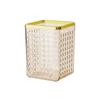 Estilo Leve de Luxo Porta-Canetas Caixa de Armazenamento de Papelaria para Mesa Balde de Armazenamento para Pincéis de Maquiagem Rack de Armazenamento para Lápis de Sobrancelha e Tubos de Sombra para Olhos Venda por Atacado