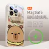 Kapibala es Adecuado para Funda de Teléfono Móvil Apple 16 Dibujos Animados Lindo Iphone16Promax Todo Incluido con Lente Incorporada