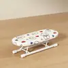 Estante de planchado plegable para mangas, tabla de planchar, accesorios para tabla de planchar, panel pequeño portátil para planchar mangas, nuevo paño plateado antiquemaduras