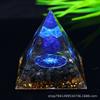 Novos produtos transfronteiriços Bola de cristal Cascalho Pirâmide Artesanato doméstico Ornamentos de resina Ornamentos de mesa Estação independente Novos produtos