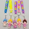 Colgante de Angelito Muñeco de Dibujos Animados Llavero Decoración para Coche de Pareja Negocio Pequeño Código QR Regalo Promocional Barato