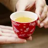 Caneca de Cerâmica Mestra Dança da Borboleta de Fábrica para Mulheres, Xícara de Chá Pessoal, Caneca de Chá, Xícara de Degustação, Conjunto de Chá para Uso Doméstico