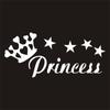 Adesivos refletivos para carros, novos, em promoção, com estampa de coroa fofa de princesa e comércio exterior