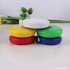 Fita métrica retrátil colorida 1,5 metros polegadas mini fita métrica de papelaria fita de couro estampa de logo fita métrica macia para roupas