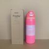 Nova garrafa de água esportiva Owala a vácuo 32oz copo térmico de aço inoxidável 304 alça portátil para atividades ao ar livre copo com canudo