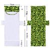 Exquisito producto nuevo, funda de microfibra para silla de playa, toalla reclinable, impresión digital 3D, serie con estampado de leopardo, bolsa para toalla de playa
