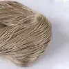 Suministro Exclusivo Transfronterizo de Cortinas de Hilo Grueso Decorativas para Bodas, Cortinas Decorativas de Borlas para Partición de Sala de Estar de Hotel sin Taladro, Al por Mayor en Stock