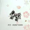 Y2k Galvanizado Metálico Diamante Laço Girassol Coração Capa para Celular Tamancos Resina Joias Acessórios diy