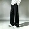 Conjunto de Moletom Masculino Moda Tendência Marca Simples Roupa Casual Masculina Gola Redonda Pulôver Solto Moletom Pesado Calça Casual