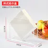 Caja de Pañuelos Acrílica, Plexiglás, Cuadrada para Almacenamiento de Pañuelos con Logo de Restaurante Hotel, Caja de Pañuelos Vertical Transparente con Impresión
