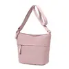 Bolso Cubo de Lona para Mujer, Bolso de Hombro de Gran Capacidad, Nuevo Bolso Cruzado Casual para el Trabajo 2026, Ligero, Color Caramelo