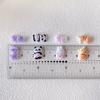 Novo Dos Desenhos Animados Nail Art Jóias Bonito Robusto Bunda Urso Morango Winnie the Poochia Cão Spaceman DIY Ao Vivo