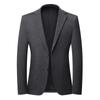 Terno Casual de Negócios Outono para Homens de Meia-Idade Lesibert Slim Fit Sem Ferro Lavável à Máquina Terno Único Jaqueta Masculina