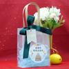 Bolsa transparente de mano para regalo de cumpleaños de niños de preescolar bolsa de regalo vacía para merienda de fiesta de niños de diez años