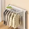 Estante para Secar Ropa de Radiador Calefactor, Estante de Almacenamiento Encima del Tubo de Calefacción, Estante para Secar con Ganchos para Uso Doméstico