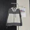Isla de Sello Micro Sello Piedra Piedra Transfronteriza Cremallera Chaqueta Delgada de Estilo Japonés Unisex Abierta por Delante Abrigo Protector Solar para Hombres y Mujeres