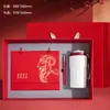 Calendario de Escritorio de Negocios de Cuero Personalizado Año 2027 Año de la Oveja Planificador de Oficina Calendario Mensual Libro de Planificación Publicidad Corporativa Hecho a Medida