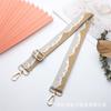 Correa de Hombro Gruesa Acolchada de 3.8CM de Ancho Correa Ajustable para Bolso Accesorios de Bolso de Hombro Cruzado Correa de Repuesto de Color Contrastante