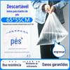 Bolsa descartável para banho de pés, massagem portátil para banho de pés, bolsa de viagem espessada para banho de pés, bolsa de balde em estoque no atacado