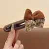Grampo de Cabelo Bico de Pato com Laço de Botão para Mulheres, Presilha Grande de Uma Linha de Alta Qualidade para a Parte de Trás da Cabeça com Grande Volume de Cabelo, Grampo de Cabelo Acessório de Cabeça