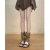 Nuevas Sandalias Retro Huecas de Punta Abierta de Nicho 2026 para Mujer, Calzado de Verano para Exteriores, Sandalias de Tira Única, Botines de Suela Gruesa
