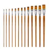 Pincel Acrílico Cerdas de Nylon Únicas Grande Estudante de Arte Pintura Aquarela Tinta a Óleo Pincel Pintura de Parede Pincel de Arte