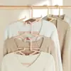 Perchas de Ropa por Capas Protectoras del Cuello, Ahorro de Espacio, Antideformación, Perchas para Ropa del Hogar, Perchas de Plástico Antideslizante para Ropa de Adultos, Venta al por Mayor