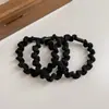 Faixa de Cabelo Coração Estilo Suave para Mulheres, Elástico de Cabelo de Alta Elasticidade, Elástico Durável para Rabo de Cavalo Alto, Tiara Simples de Elástico, Corda de Cabelo