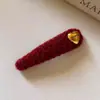 Presilha de Cabelo Exquisita de Alta Qualidade Estilo Coreano Bb Clip Clipe Lateral para Mulheres, Presilha para Franja, Grampo de Cabelo, Acessório de Cabelo, Presilha Bico de Pato, Ornamento de Cabelo