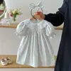 26 Nuevos Conjuntos de Verano para Bebés: Mono Vestido Dulce de Manga Corta con Mangas Abullonadas, Vestido Floral de Princesa para Hermanitas