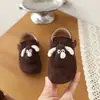 Muñeca de Perrito de Dibujos Animados Linda para Niñas Zapatos Birkenstock Primavera/Otoño 2026 Nuevos Zapatos de Cuero Versátiles Casuales Estilo Coreano Zapatos Individuales