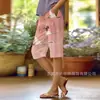 Pantalones Casuales de Calle de Moda Callejera para Mujer de Longitud Media, Estilo Nuevo Europeo y Americano Transfronterizo, Impresión Digital 3D, Personalizados, para Viajes de Negocios, Verano