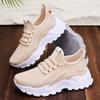 Zapatos para Mujer, Zapatos de Moda de Verano para Mujer, Zapatos Retro Transpirables de Malla Hechos a Medida con Suela Gruesa Estilo Forrest Gump, Tenis Estilo Coreano