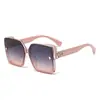 15135 nueva tendencia gafas de sol cuadradas para hombre y mujer personalidad avanzada protección UV gafas de sol de moda en stock al por mayor