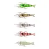 Precio Bajo de Fábrica Venta al por Mayor Cebo Integral para Peces 8 Colores Camarón de Hierba Pequeño Simulado Camarón Falso Cebo Blando de 4.5 cm Ecológico Pesca en Aguas Abiertas