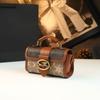 Bolso de Mano Retro con Estampado y Bloques de Color 2026 Nuevo Diseño de Nicho Bolso de Hombro Cruzado de Gama Alta Bolso Femenino Ligero de Lujo y Elegante