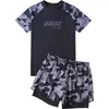 Conjunto de Traje de Baño para Hombre, Anti-Vergüenza Profesional, Pantalones Cortos Sueltos de Talla Grande, Equipo de Natación para Aguas Termales de Invierno, Conjunto para Hombre