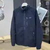 Chaqueta de Forro Polar con Cuello Alto, Resistente al Viento, al Frío y Cálida, Estilo Montaña para Pareja, Chaqueta de Forro Polar 10388