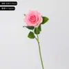 Rosas Artificiais Hidratantes Estilo Francês, Flores Artificiais Frescas Estilo Coreano para Sala de Estar, Arranjos Florais de Casamento e Centros de Mesa Atacado