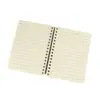 Cuaderno de hojas sueltas Cubierta PP mate Bloc de notas Núcleo interior reemplazable Página interior Cornell Línea horizontal