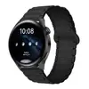 Adecuado para Huawei Gt5, Xiaomi S4, Samsung Watch 6, Bicolor, Magnético de Tres Pines Perforado Correa de Reloj de Silicona