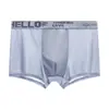 Venta Directa de Fábrica Ropa Interior de Seda de Hielo para Hombre, Transpirable, Amigable con la Piel, Cómoda, Antibacteriana, Entrepierna de Grafeno, Boxer de Talla Grande